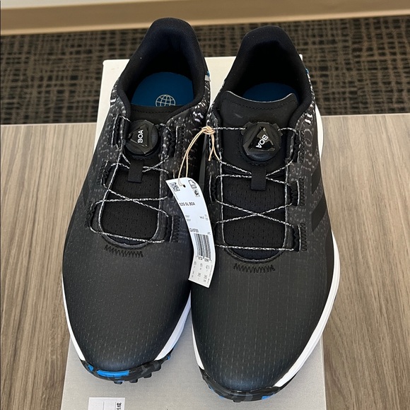 Adidas S2G SL Boa Men's Black Spikeless Golf Shoe - Picture 2 of 6